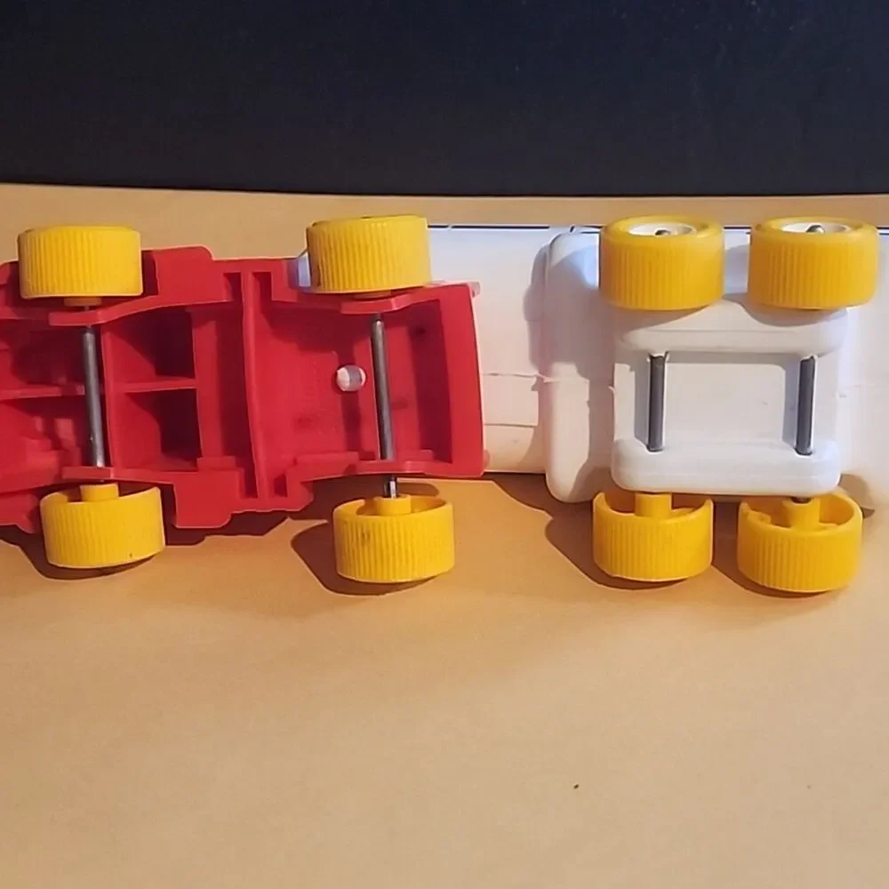 Aral Tanker Toy Truck Vintage Viking Plastic made in Sweden.